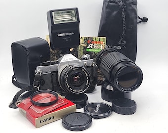 Canon AE-1 35mmフィルム一眼レフカメラ（50mmレンズ付き） - Etsy 日本