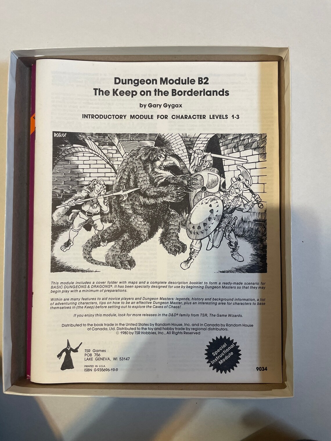 Dungeons and dragons basic set 1980 | Etsy