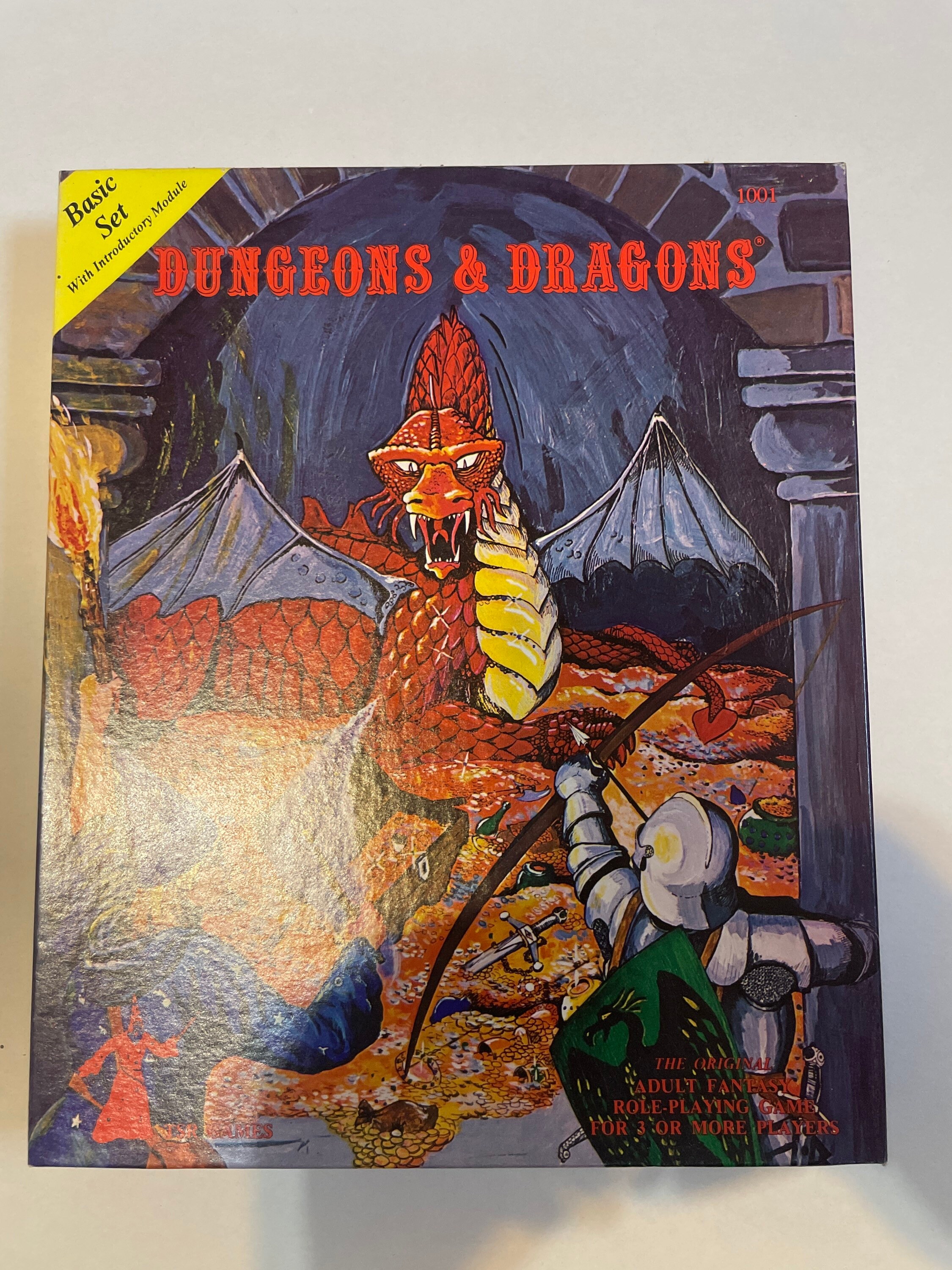 Dungeons and dragons basic set 1980 Etsy