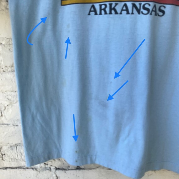 Vintage Hot Springs Arkansas Souvenir Tshirt Gem