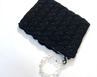 1940s 1950s Crochet Wristlet