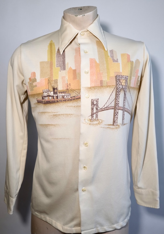 1970s Polyester Shirt