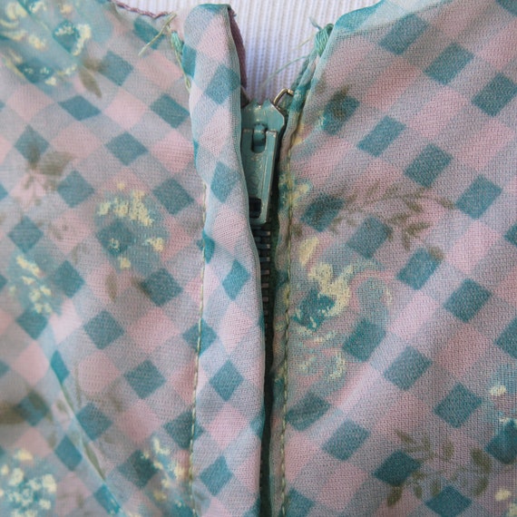 1950s Gingham Day Dress - image 5