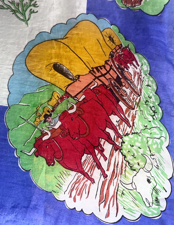 Vintage 1953 Boy Scouts of America Scarf View 2
