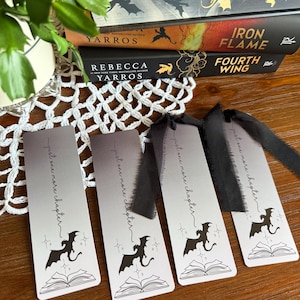 Dragon Bookmark | Fantasy Bookmark | Romantasy Bookmark | Just One More Chapter | Bookish Gift | Fantasy Book Lover Gift | Gift for Readers