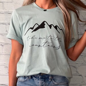 Take Me to the Mountains Tee | Adventure T-shirt | Hiking T Shirt | Travel Shirt | Mountain Shirt | Outdoors Shirt | Road Trip Shirt
