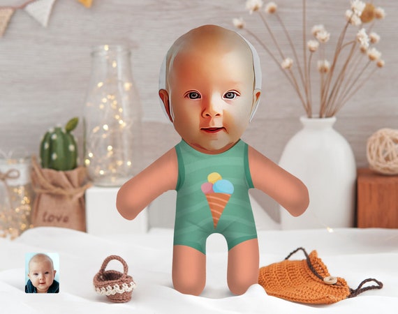 Oreiller personnalisé de visage de jet de bébé de bande dessinée 3D,  oreiller doux personnalisé de visage, pour des enfants, bébés, oreiller de  visage d'adultes, le cadeau parfait -  France