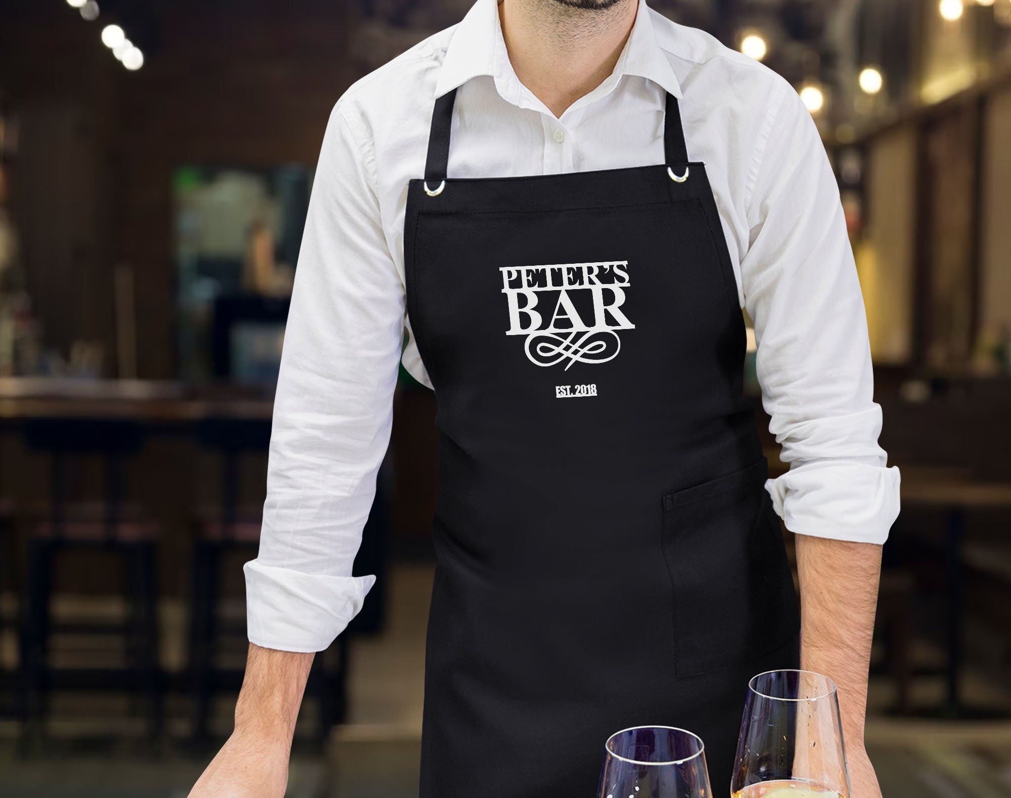 Bar aprons discount