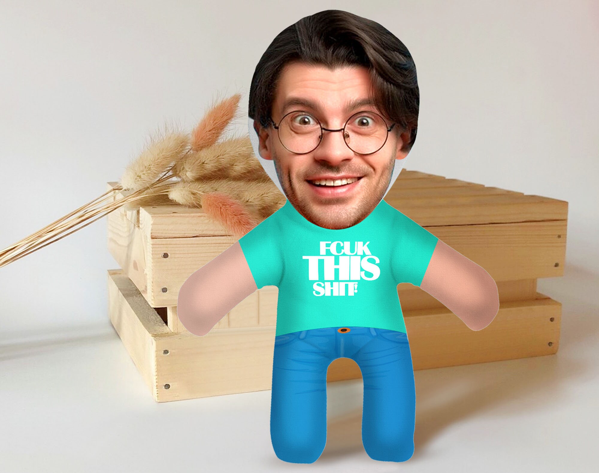 Personalized Naughty 3D Throw Face Pillow Customized Soft Etsy