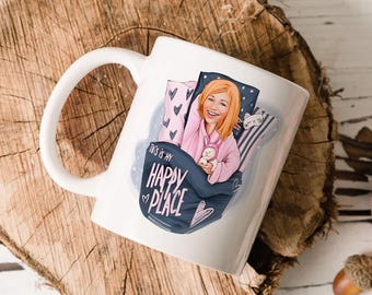 Personalized Coffee Mug with Caricature Portrait Drawing, Custom Cartoon Coffee Mug, Anniversary Gift, Colored Mug, Tea Cup, Gift for Her