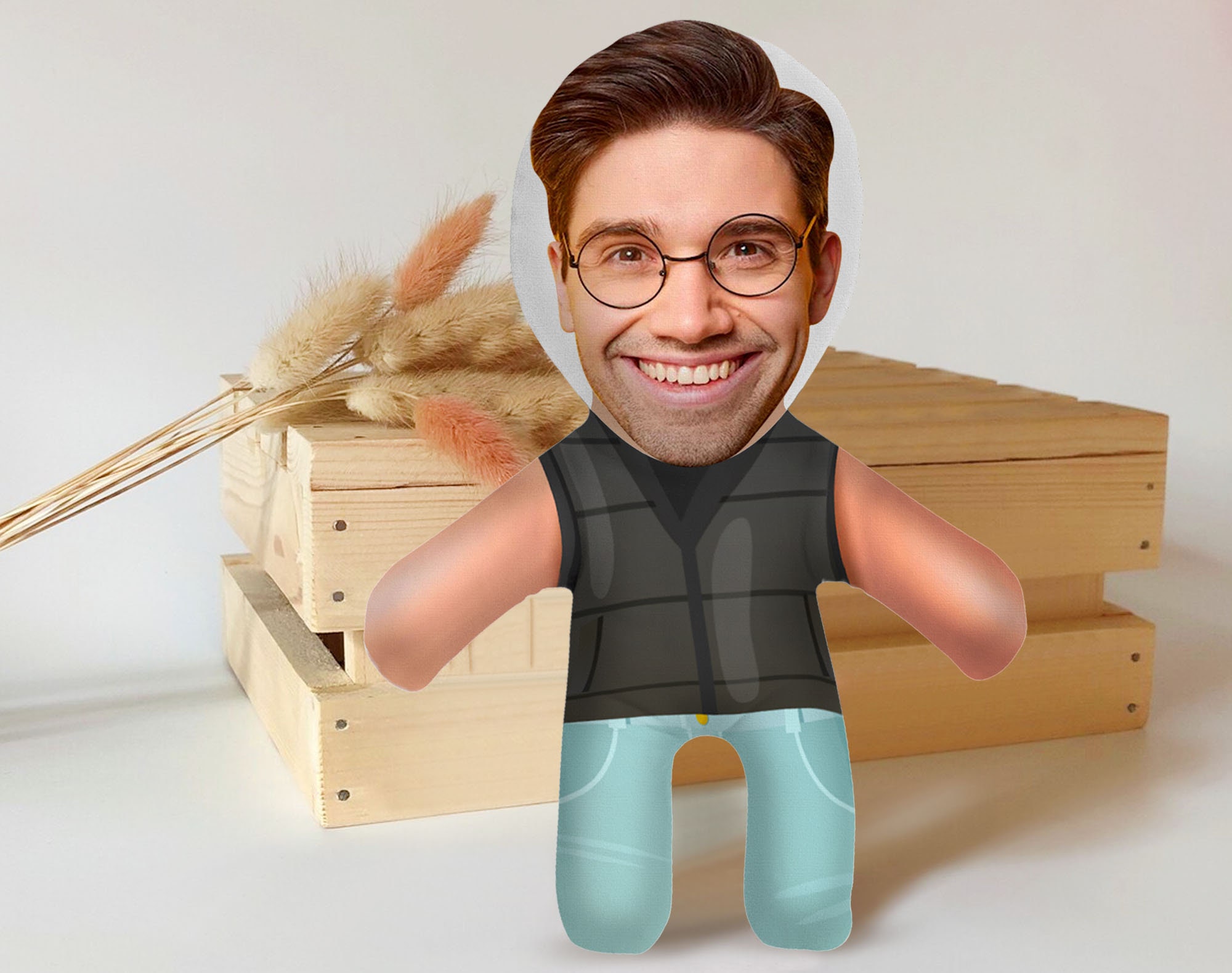 Personalized 3D Throw Face Pillow Customized Soft Face Etsy