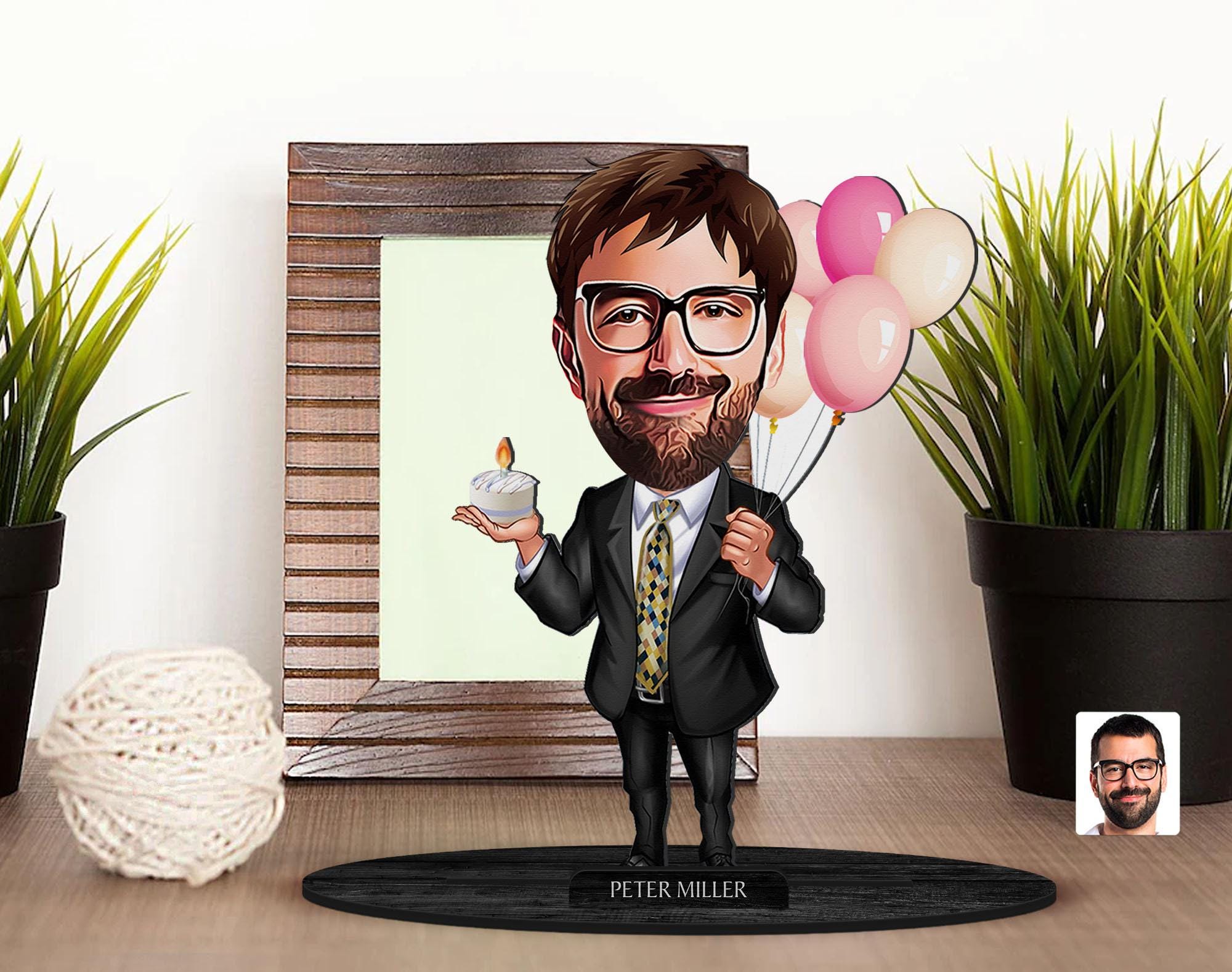 Personalisiertes 3D Cartoon-Portrait Aus Foto - Einzigartiges Geschenk Für Jeden Beruf
