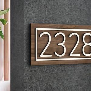 Personalisierte Holz Hausnummer Zeichen, benutzerdefinierte Adresse Nummer Zeichen, Veranda Adresse Schild, Hochzeitsgeschenk, Adresse Plaque Zeichen, Housewarming Geschenk
