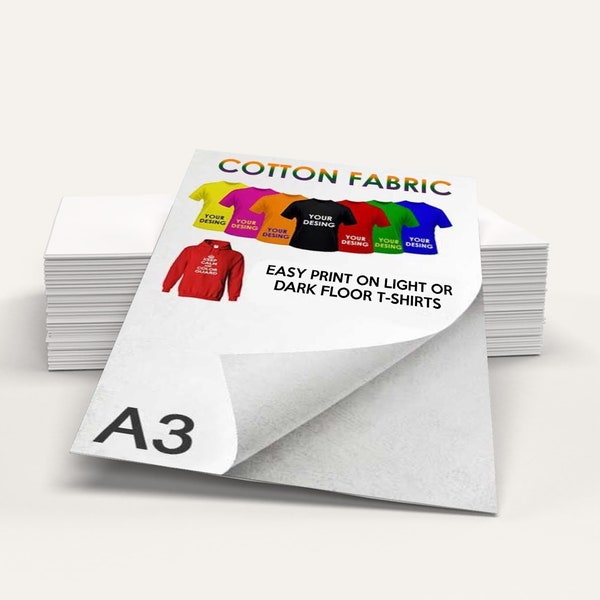 Dark Fabric Sublimation Paper Etsy