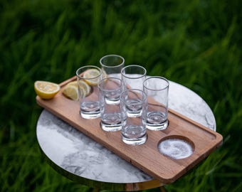 Large Tequila Party Tray|,Tequila Flight Board,Tequila Shot Board,Father gift,Friend Gift ,Custom tequila tray,Birthday gift,New house gift