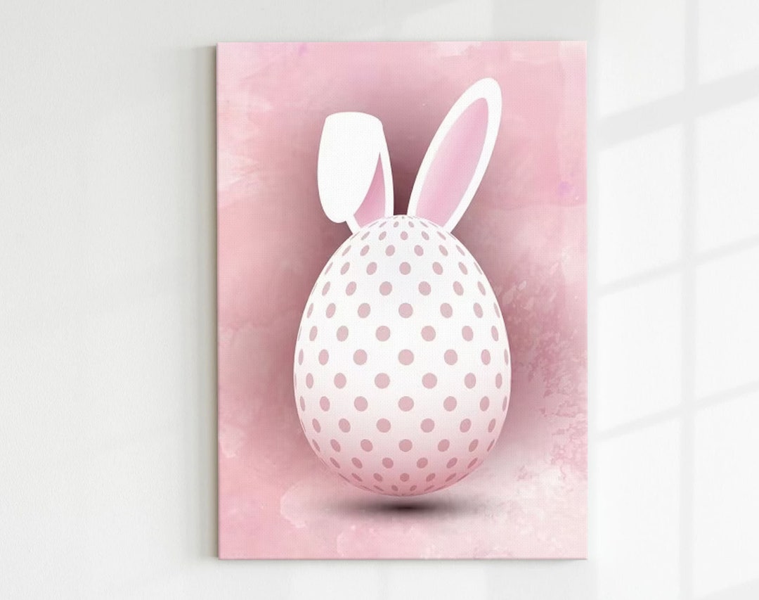 Canvas Wall Art With Easter Design, Easter Painting, Custom Easter