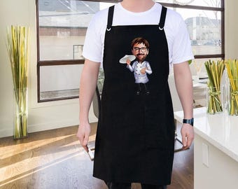 Grembiule professionale personalizzato da pizzaiolo, grembiule da cucina, grembiule professionale personalizzato, grembiule da panetteria, grembiule unisex, grembiule da pizza