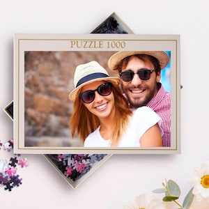 Personalized Photo Puzzle as Gift for Family, Custom Jigsaw Puzzle with Picture, 1000 pieces Puzzle, Large Piece Jigsaw Puzzles For Adults