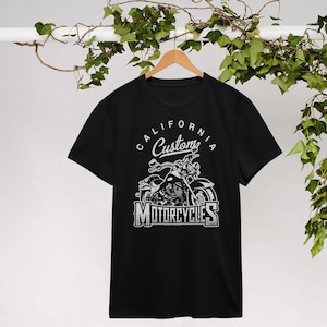 T-shirts moto personnalisés, T-shirt motard, T-shirt tendance, Cadeau pour motard, T-shirt design moto, Cadeau pour petit ami, Cadeau pour elle
