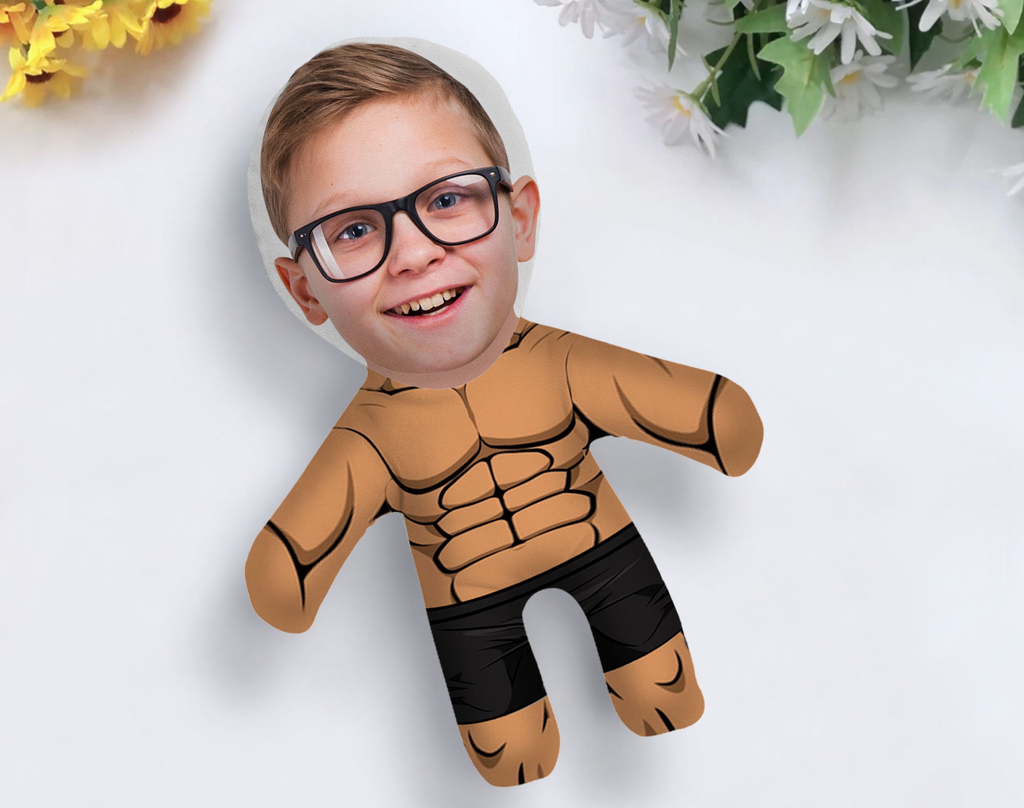 Halloween Personalized 3D Throw Face Pillow Customized Soft Etsy