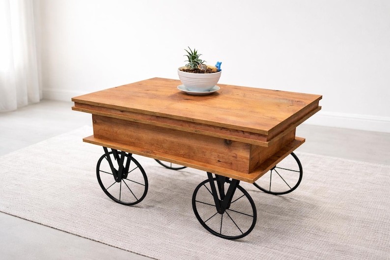 Smart multifunktionellt schack- och backgammonsoffbord bild 7