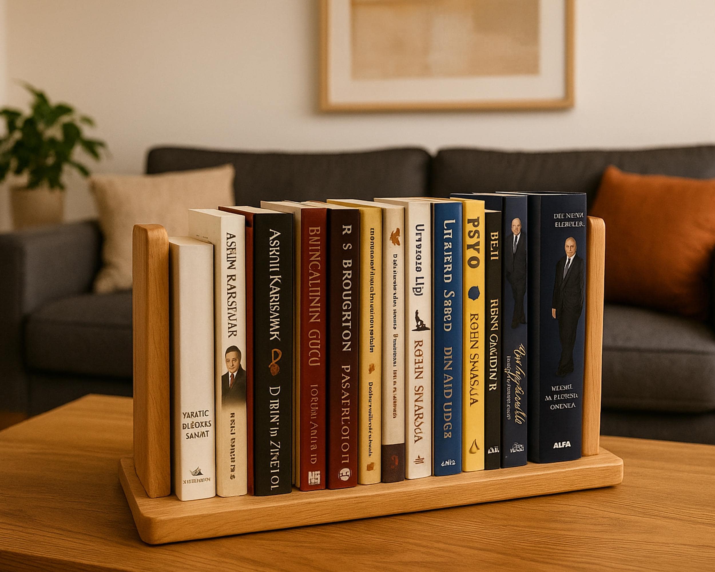 Book Holder Stand for Readers, Book Lover Gift, Book Valet Tray, Book ...