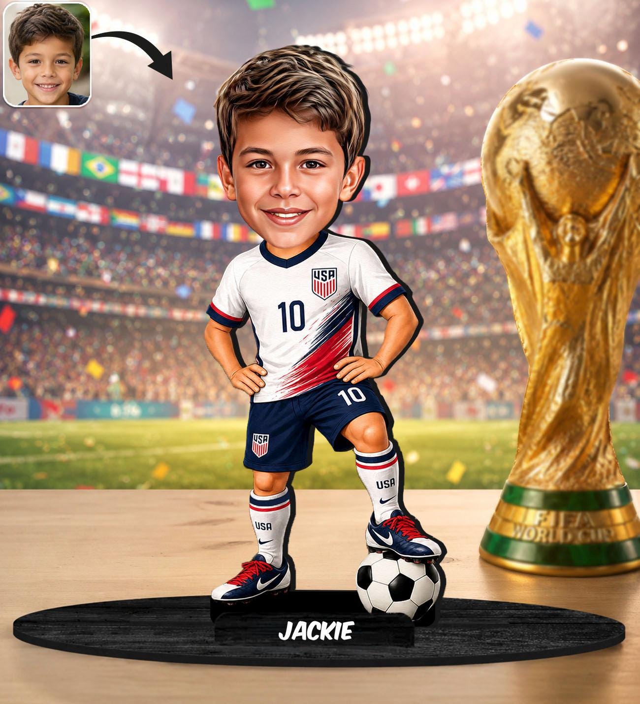 Ronaldo bobblehead - Etsy 日本