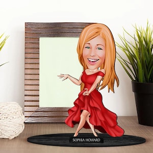 Personalisierte 3D Cartooned Modell Figur Schmuckstück, Benutzerdefinierte Cartoon Portrait, Geburtstagsgeschenk, Weihnachtsgeschenk, Jubiläumsgeschenk