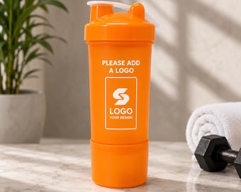 50 Pack Personalized Logo Protein Shaker Bottles | Custom 550ml Gym Shaker Cups | Bulk Corporate Gifts | 5 Colors