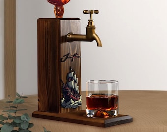 アンティークな黒ガラスの酒瓶(蓋が曲がっている)!* 1800年代 アンティークな黒ガラスの酒瓶(蓋が曲がっている)!* 1800年代