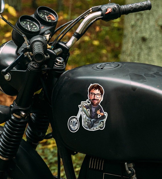 Custom Made Cartoon Design Motorcycle Chopper Sticker Vinyl - Etsy Custom Made Cartoon Design Motorcycle Chopper Sticker Vinyl - Etsy