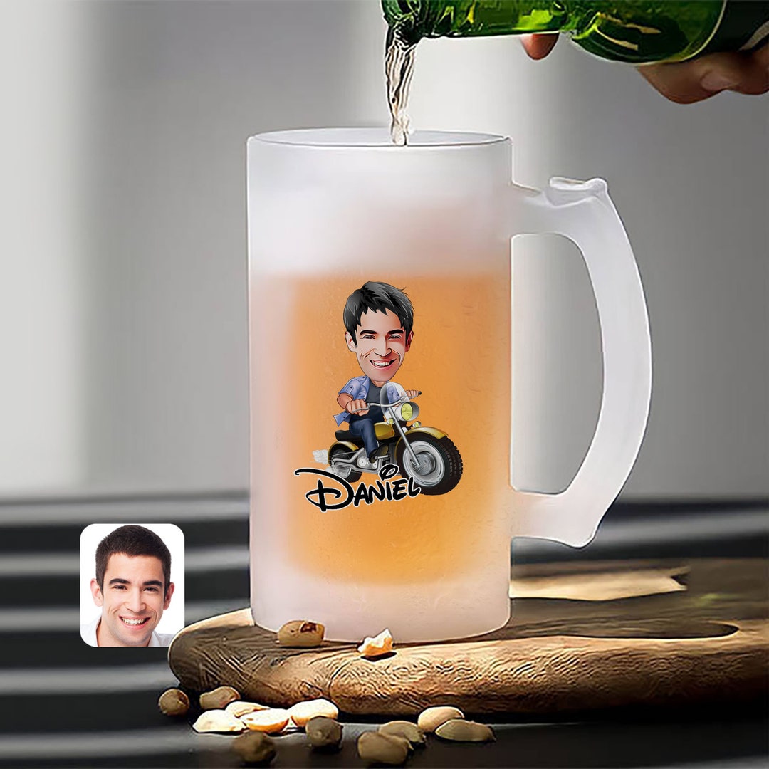 Personalized Beer Glass, Personalized Glass as a Gift for Himself ...