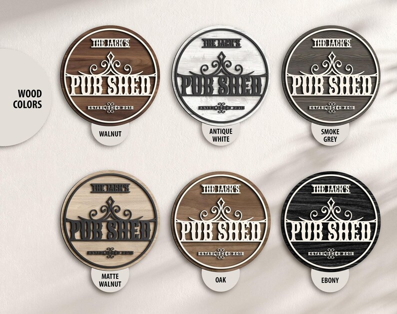 Personalized Bar Sign, Round Wooden Sign, Custom Wood Sign, Home Bar ...