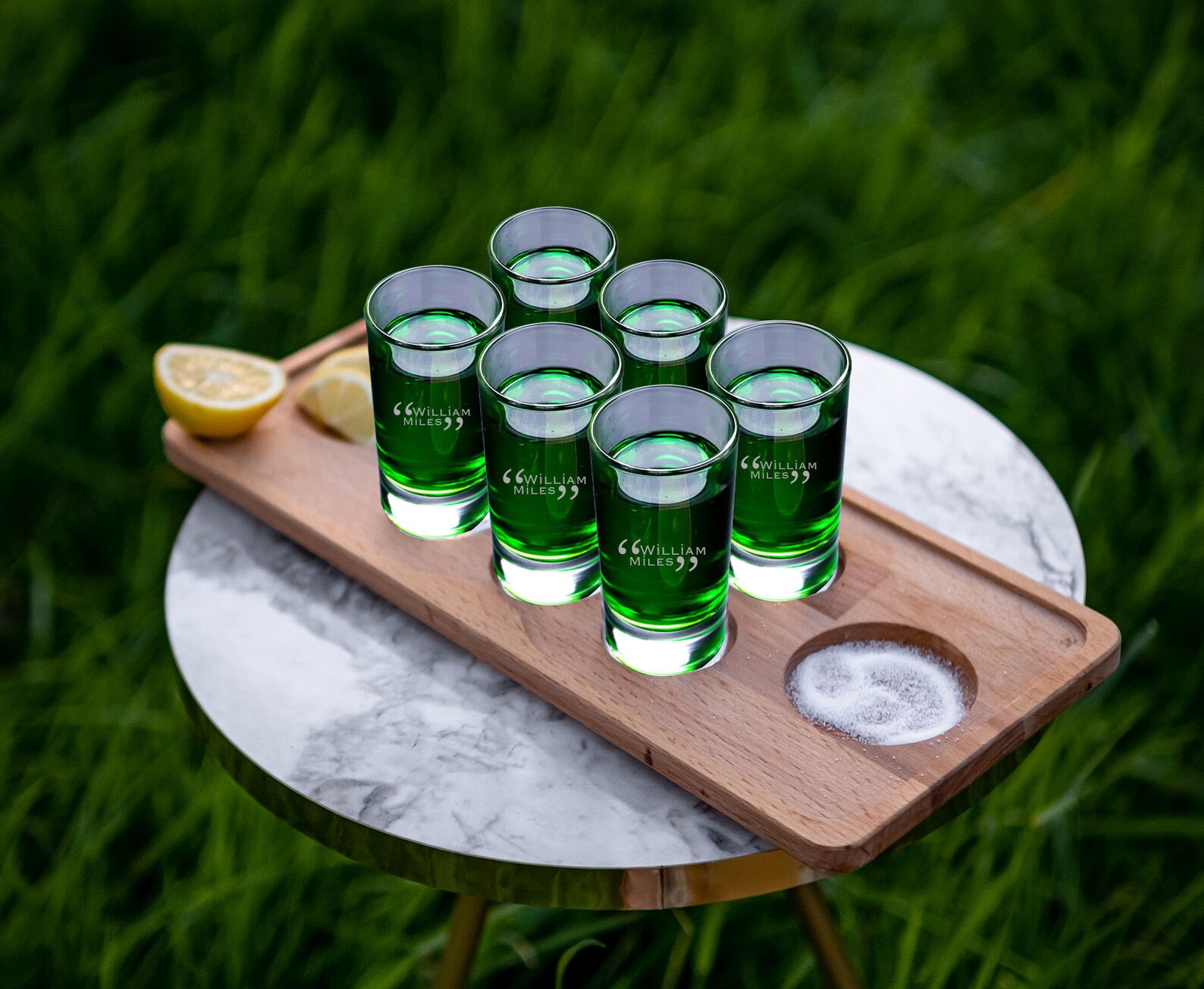 Personalized 6 Pcs Tequila Shot Glasses and Large Tequila Etsy