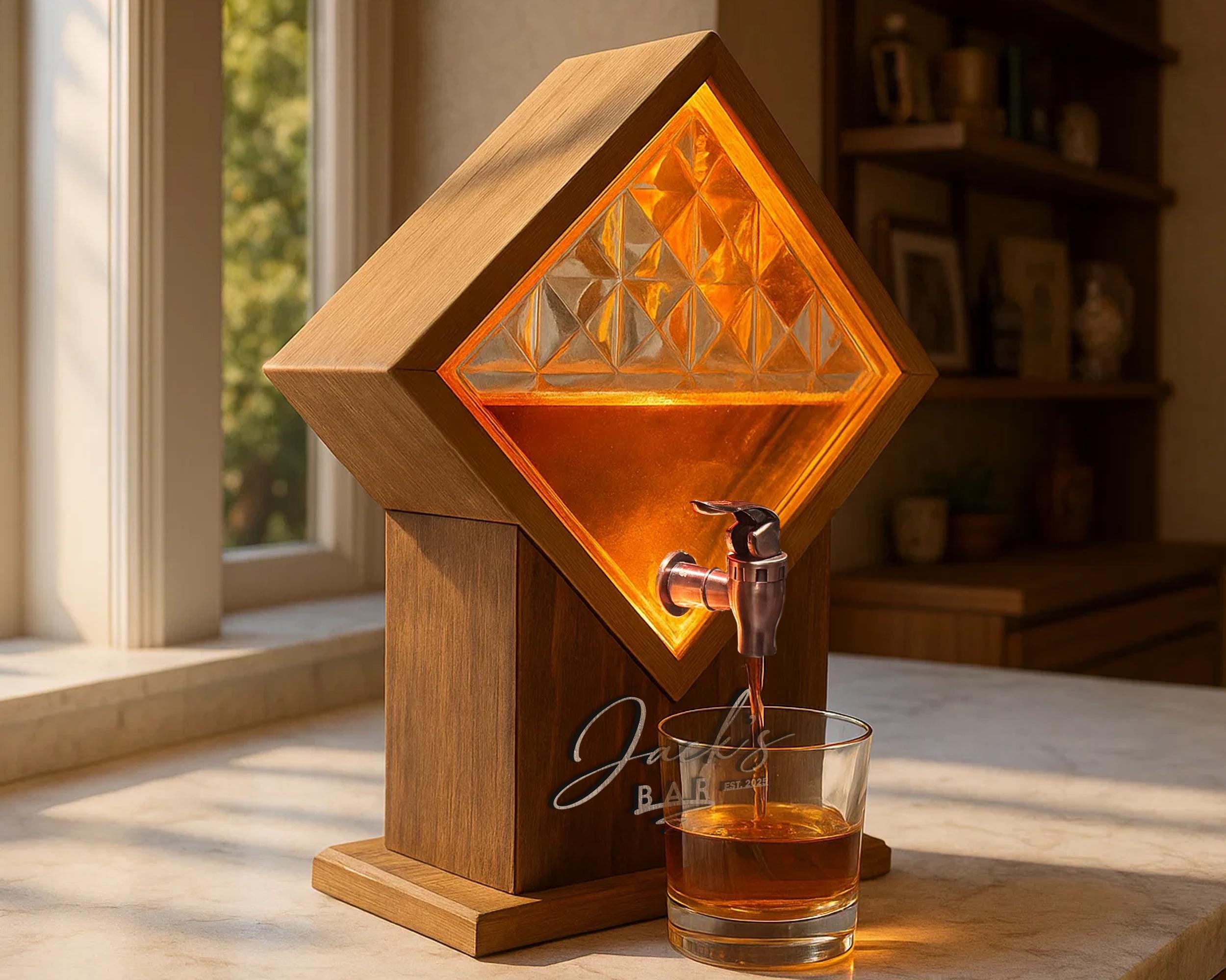 Whisky Decanter Stand - Etsy