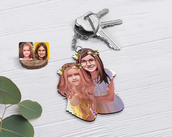 Llavero Personalizado Foto De Doble Cara/ Llavero Con Foto/ Regalo De Llavero Personalizado Foto De Doble Cara/ Llavero Con Foto/ Regalo De