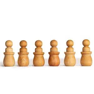 Natural Peg & Cup Set