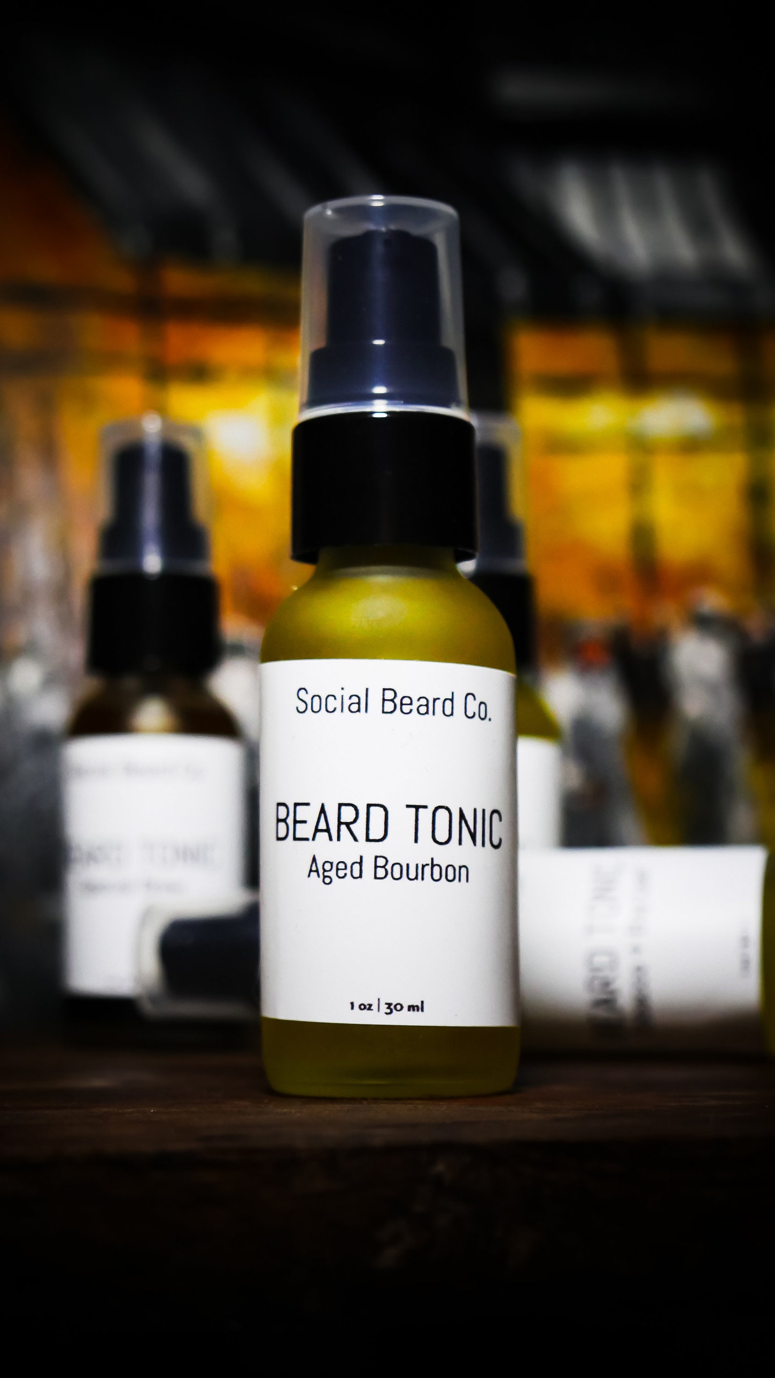 Aged Bourbon Beard Tonic Beard Oil Male Grooming Etsy