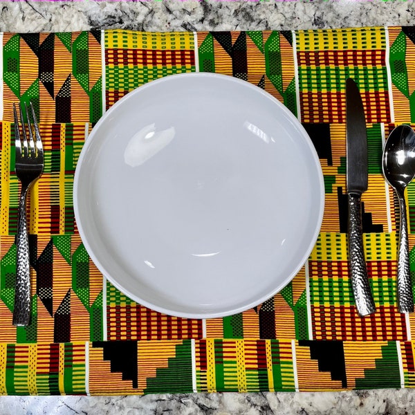 African Placemats Etsy