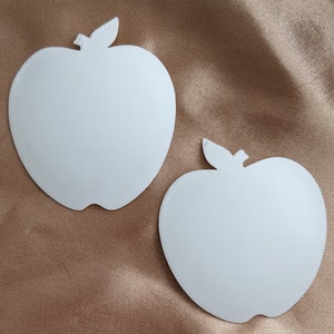 Apple Pastie Bases - 1 pair - Pick a color - Multiple sizes - Burlesque DIY- Showgirl