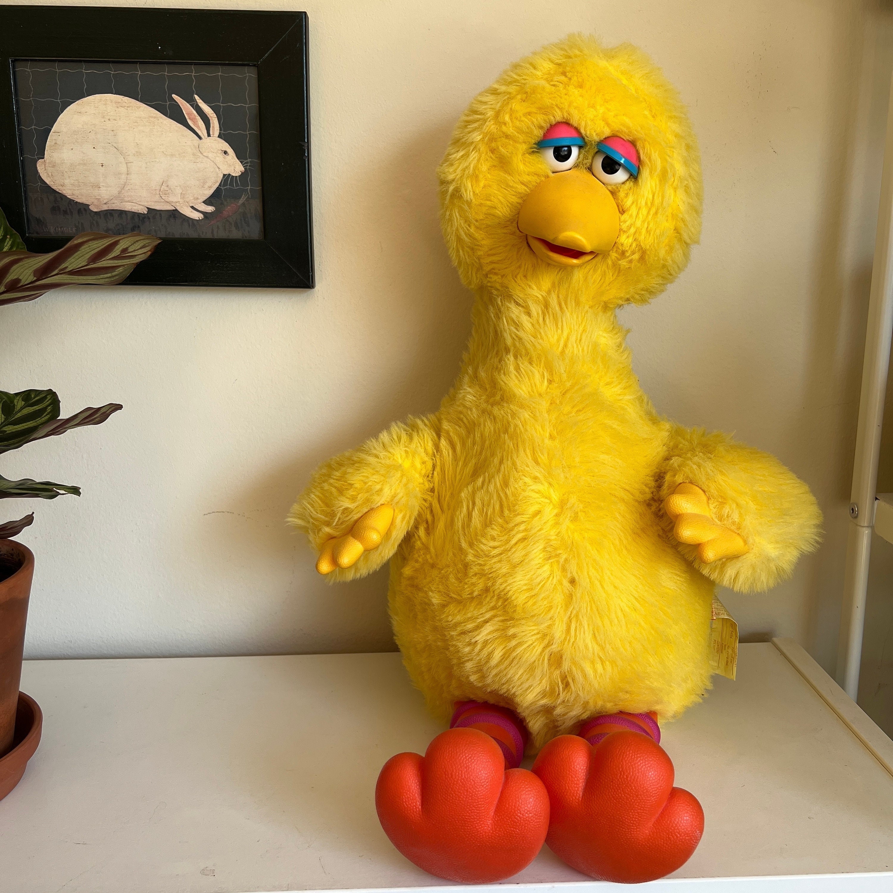 Vintage Sesame Street Big Bird Toy Vintage Sesame Street Etsy