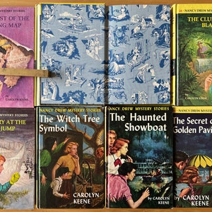 Nancy Drew Mystery Stories by Carolyn Keene, 1950s-1970s Grosset & Dunlap, Detective Stories, Vintage Series