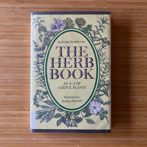 Herb Book Etsy