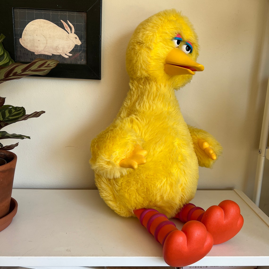 Vintage Sesame Street Big Bird Toy Vintage Sesame Street Etsy