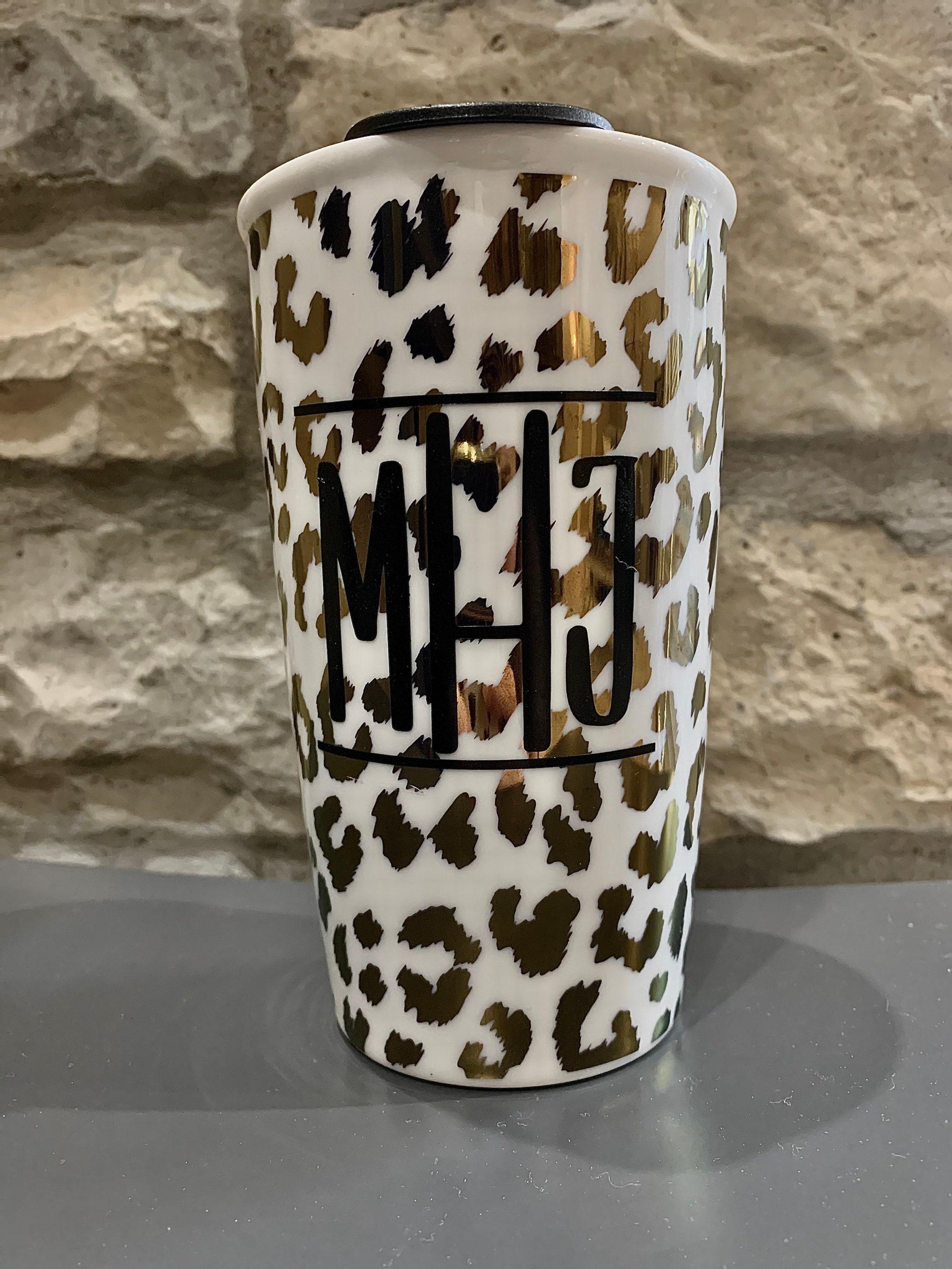 Cheetah Yeti 20oz Travel Mug
