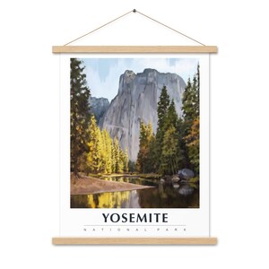 Yosemite National Park National Park Poster National Park Poster Reise Poster National Park Art USA Poster Hängendes Poster