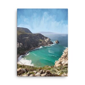 Channel Islands National Park Painting, National Parks Art, National Parks Print, National Parks Canvas, California Travel Art