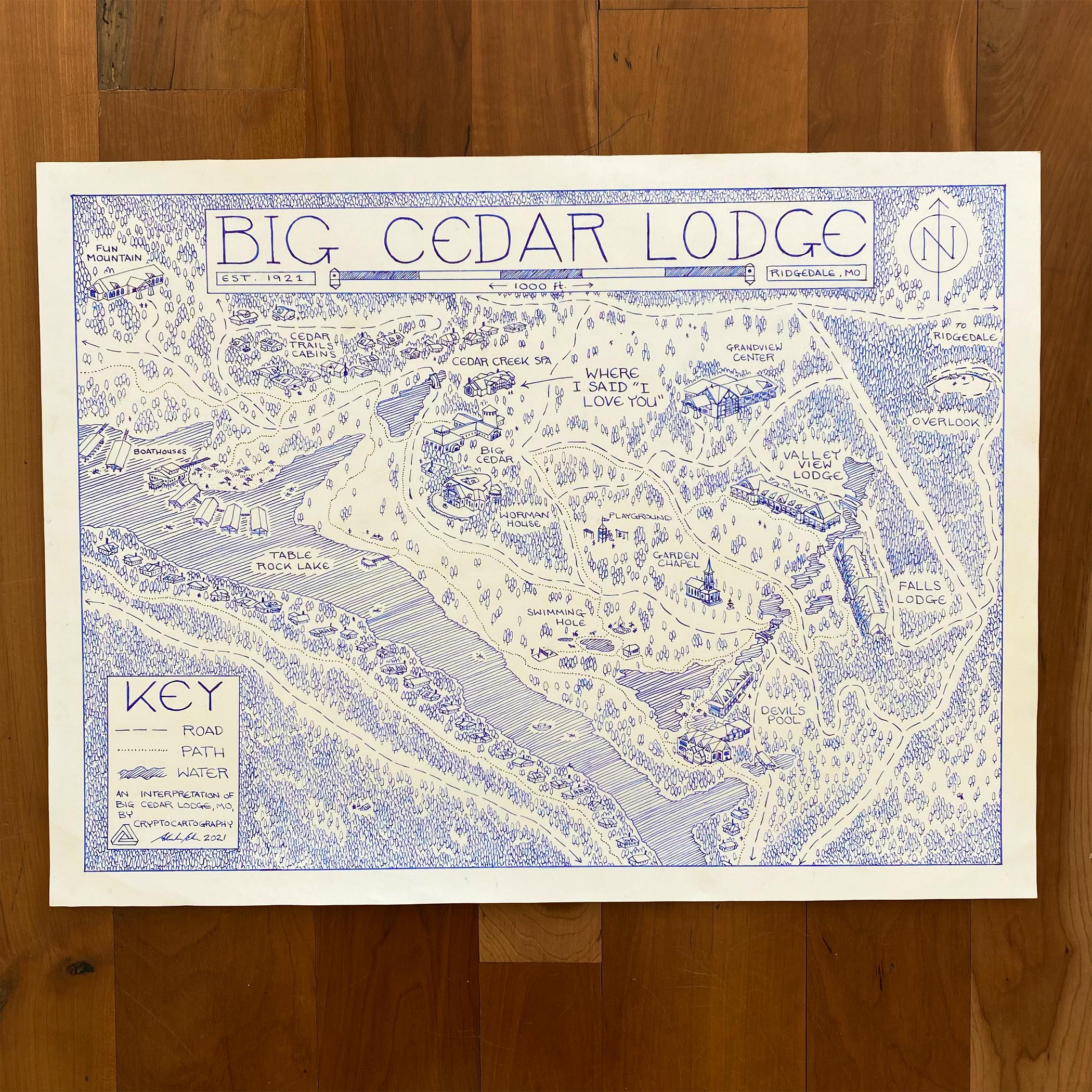 Commission Map | Hand-drawn by Cryptocartography | Custom Map of ...