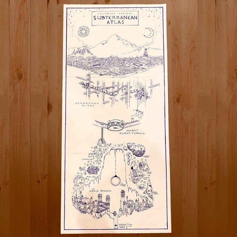 Commission Map | Hand-drawn by Cryptocartography | Custom Map of ...