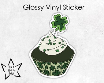 St. Patrick's Day Sticker, Die Cut Sticker